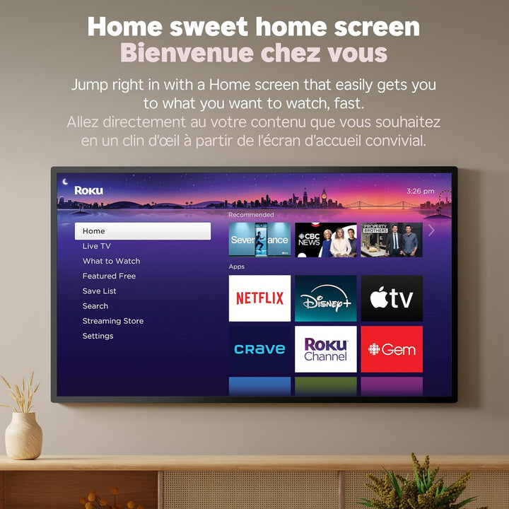 Roku | Streaming Stick Plus 4K Media Streamer with Remote | 3830CA