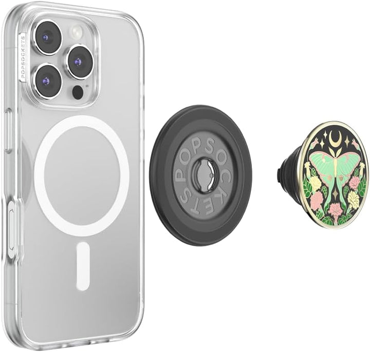 PopSockets | MagSafe PopGrip - Enamel Luna Moth | PS-809137