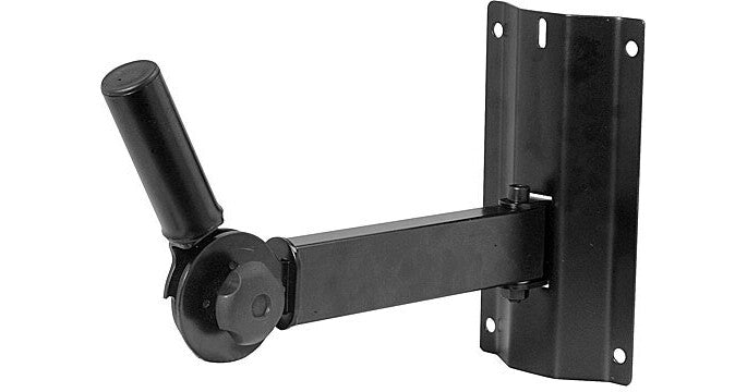 On-Stage | Adjustable Wall Mount Speaker Bracket - Black | SS7322B