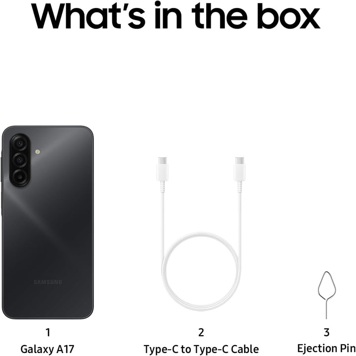 Samsung | Galaxy A17 5G 128GB Unlocked - Black | SM-A176WZKAXAC