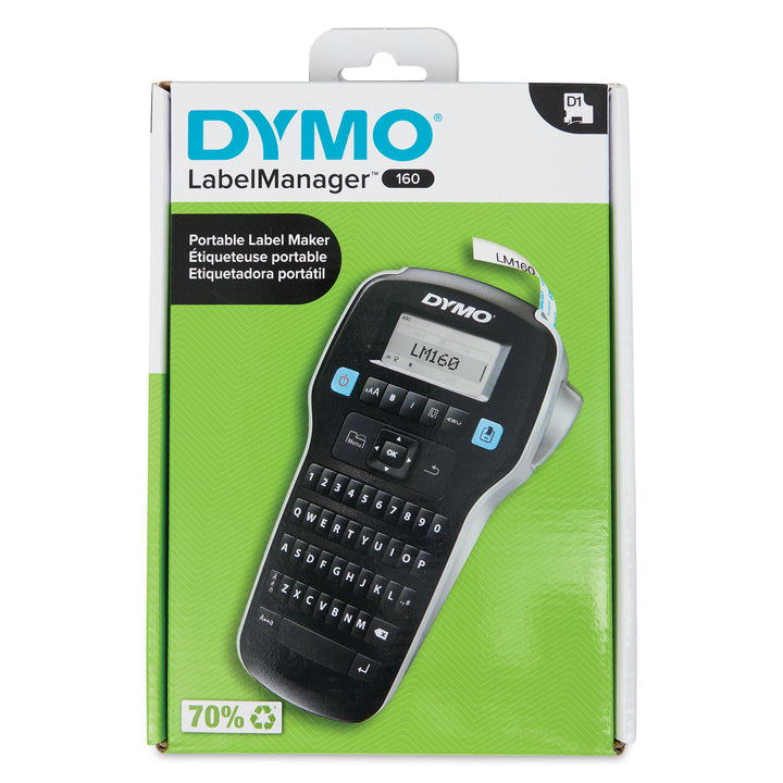 DYMO | LabelManager 160 Label Maker - Black | 2175086