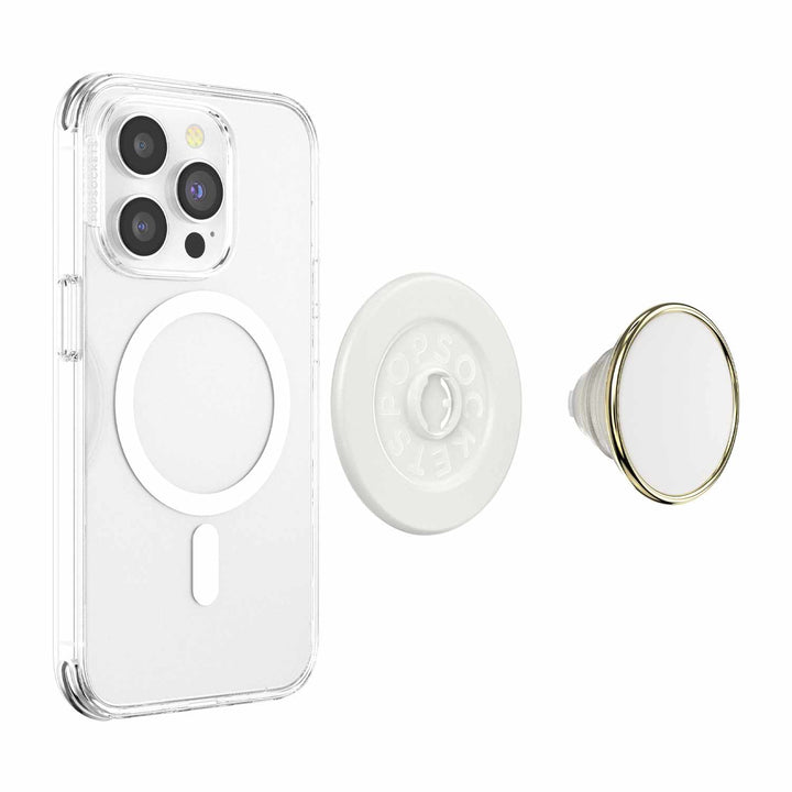 PopSockets | PopGrip for MagSafe Round - Coconut Creme | 123-0474