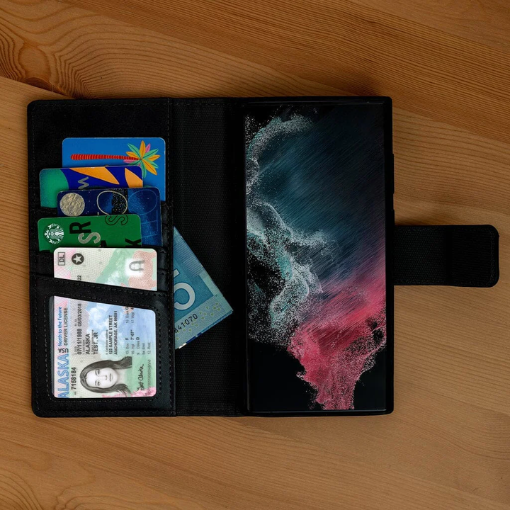 Caseco | 5th Ave Wallet MagSafe Samsung A16 - Black | C31D4-01