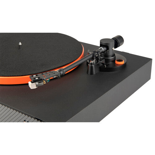 JBL | Spinner BT Manual Two-Speed Turntable with Bluetooth - Black | JBLSPINNERBTBLKAM