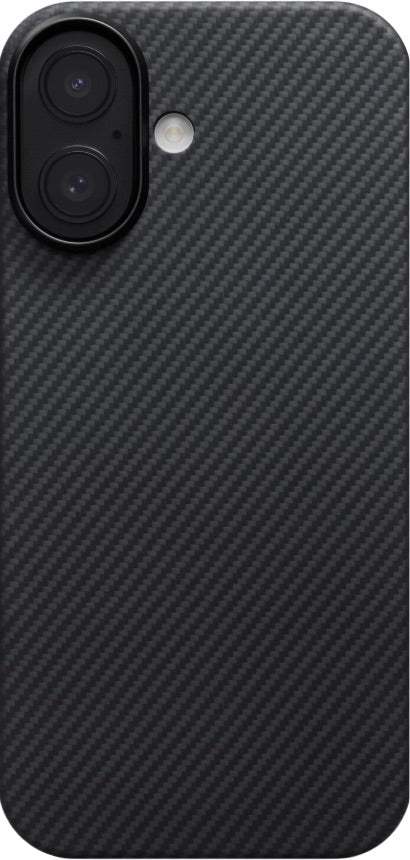 Pitaka | Tactile Woven Case For iPhone 17 - Black/Grey | KI1701