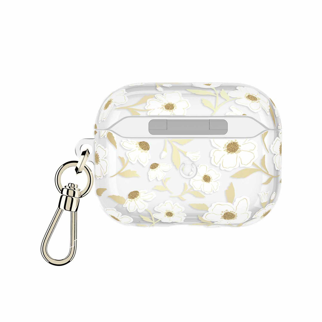 Kate Spade | Protective Case with Gold Ring Clip for AirPods Pro 3 -  Sunshine Floral | KS059338