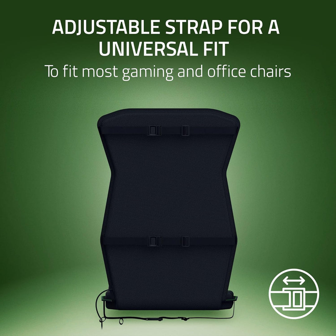 Razer | Freyja HD Haptic Gaming Chair Cushion Multi-Directional Haptics Haptic EQ Customization via Synapse HyperSpeed Wireless & Bluetooth |