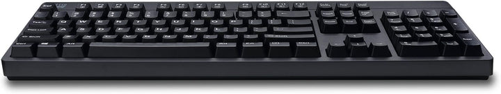 Adesso | Waterproof Anti Microbial Wired USB Keyboard - Black | AKB-630UB
