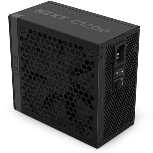 NZXT | Power Supply 1200W ATX3.1 80Plus Gold Fully Modular Black Ratail - Black | PA-2G2BB-US