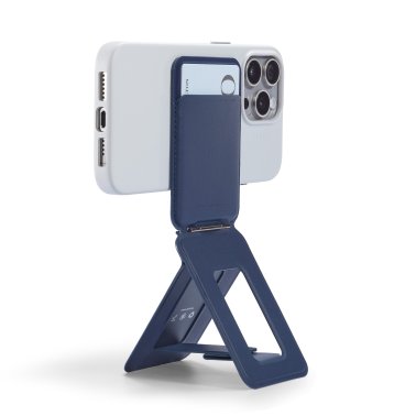 MOFT | Snap Phone Tripod Stand & Wallet MagSafe - Navy Blue | 15-13691