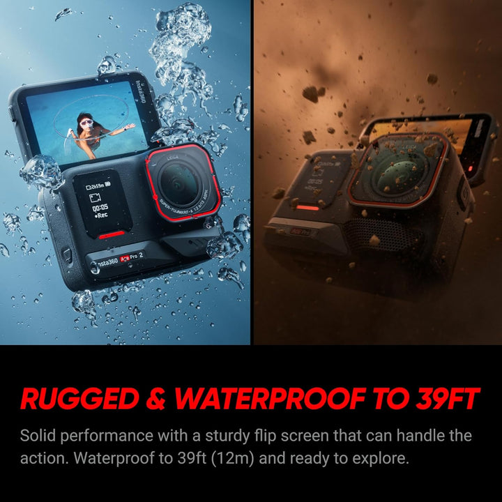 Insta360 | Ace Pro 2 Standard Dual Battery Bundle -8K Waterproof Action Camera | CINSBBGA_ACEPRO208