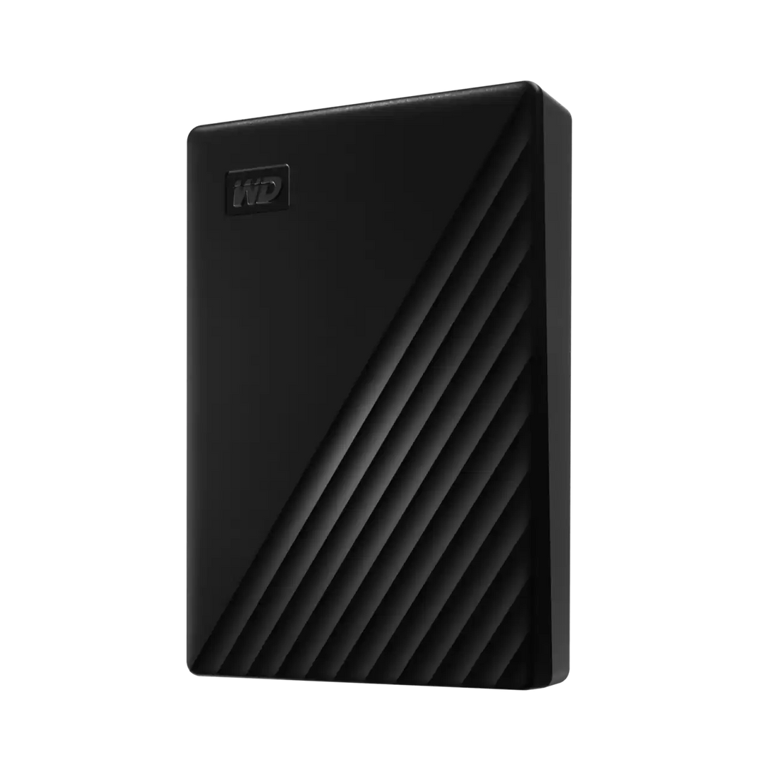 WD | My Passport 6TB USB 3.2 External Hard Drive - Black | WDBR9S0060BBK-WESN