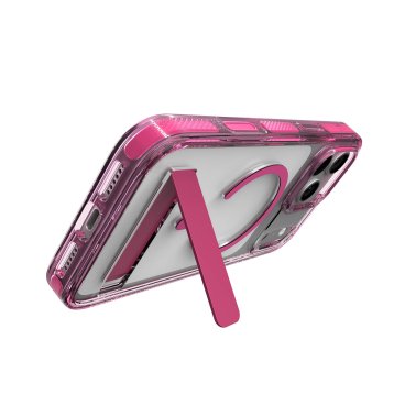 ZAGG | Graphene Santa Cruz Snap iPhone 18 Pro Max/17 Pro Max Kickstand Case - Raspberry Pink | 702322314