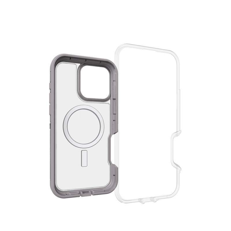 OtterBox | Defender XT w/ MagSafe Series Case iPhone 16 Pro Max - Clear / Grey Snow Capped | 77-97318
