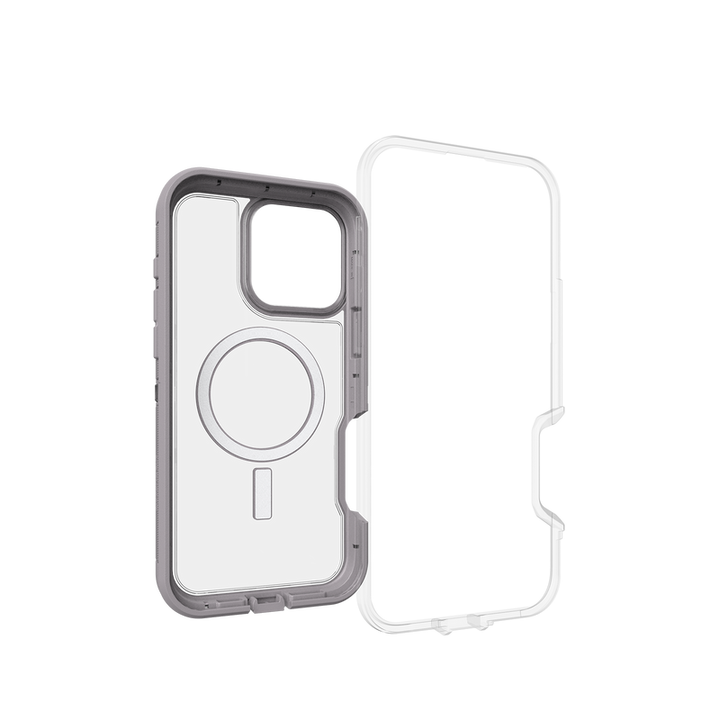 OtterBox | Defender XT w/ MagSafe Series Case iPhone 16 Pro Max - Clear / Grey Snow Capped | 77-97318