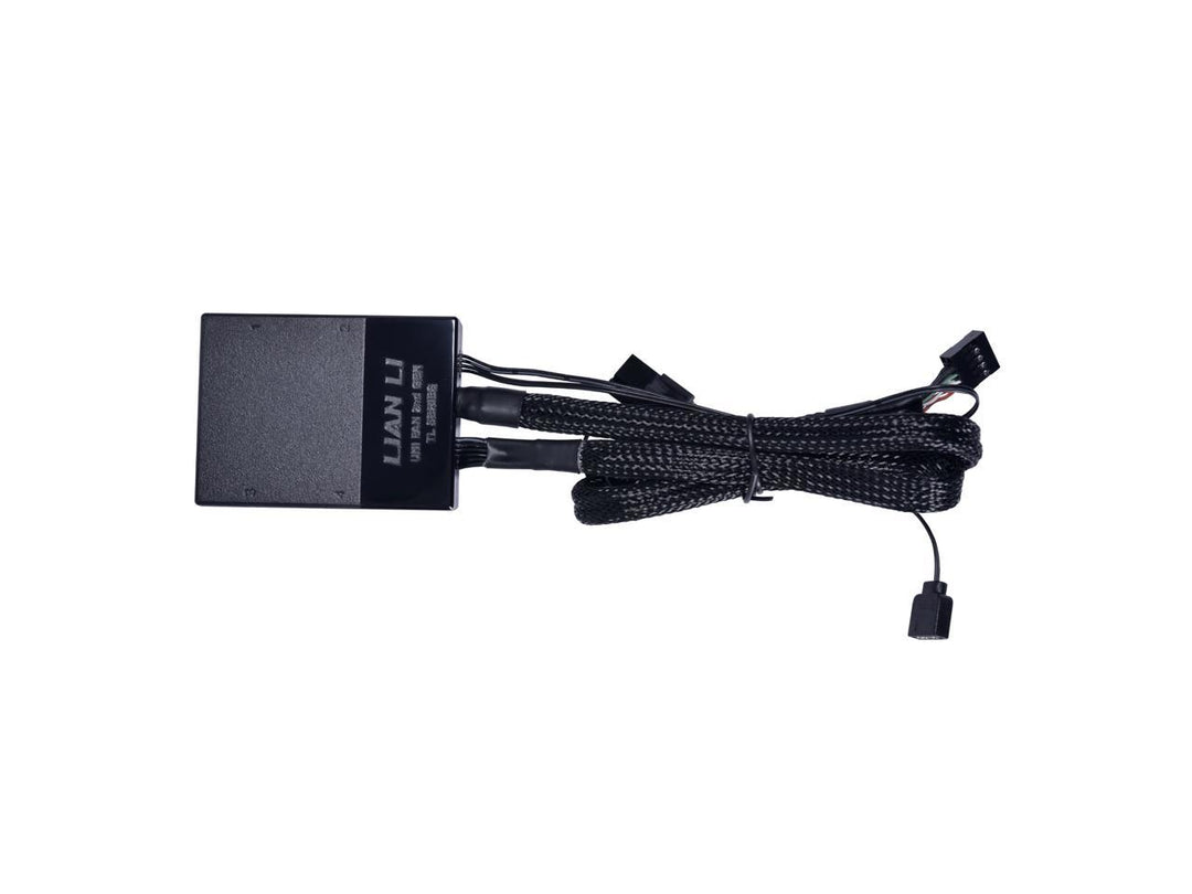 Lian-Li Fan | FDB Fan 120X120X28 mm 3 Fans Fan Controller Retail - Black | 12TLLCD3B