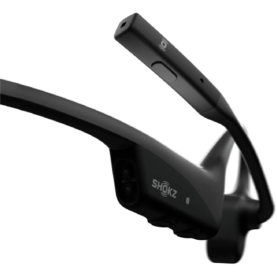 Shokz | OpenComm2 UC Bluetooth Headset With Boom Mic & USB-C Dongle - Black | C110-AC-BK-CA-153