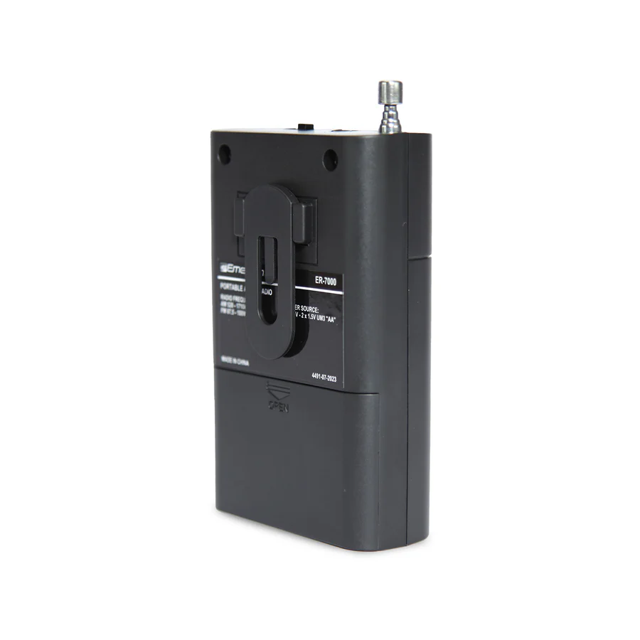 Emerson | Portable AM/FM Radio with Built-in Speaker | ER-7000