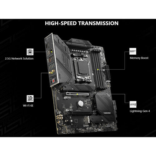 MSI | Motherboard MAG B650 TOMAHAWK WIFI AM5 ATX - Black | B650TOMAHAWKWIFI