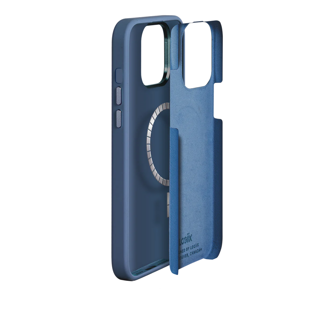 LOGiiX | Vibrance Silicone Case for iPhone 16 - Blue | LGX-13809