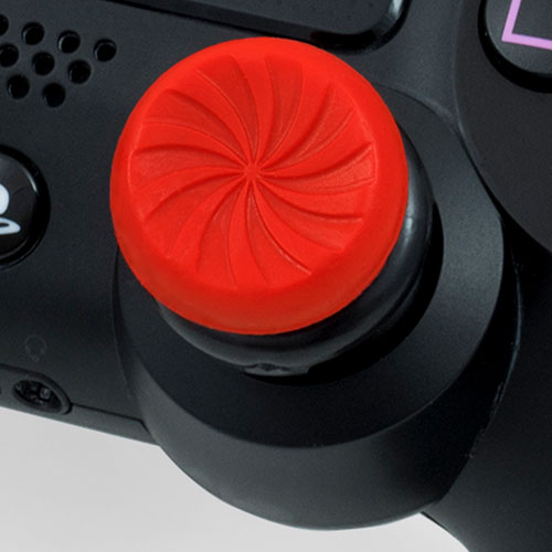 SteelSeries | KontrolFreek FPS 4-Prong Thumbsticks for PS4/PS5 - Inferno (Red) | 2040-PS5