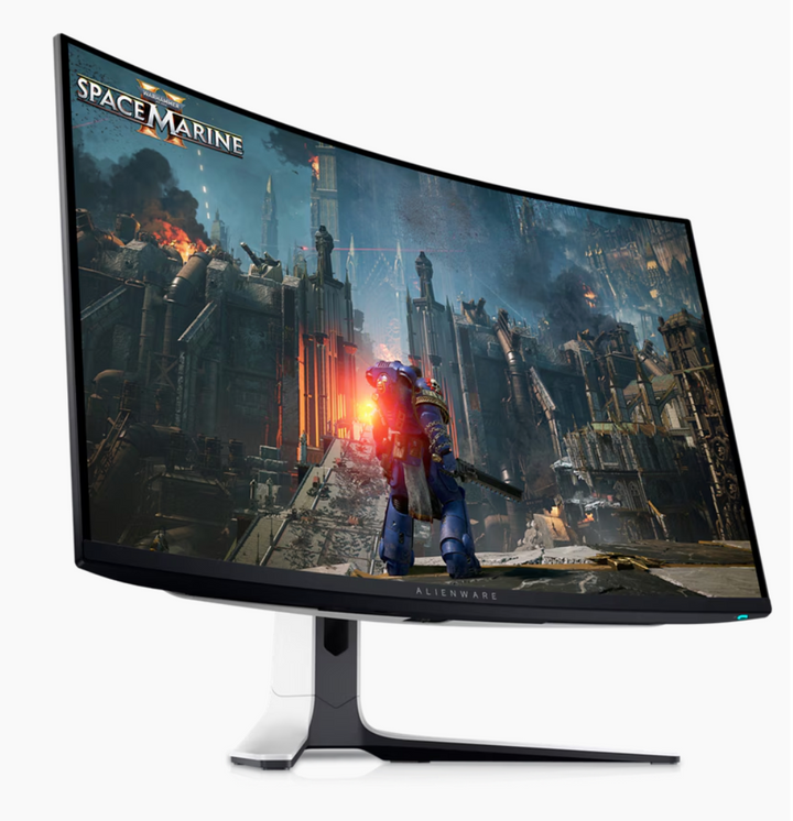 Alienware | Gaming Monitor 32" 4K UHD 240Hz 0.03ms Curved QD OLED |  AW3225QF