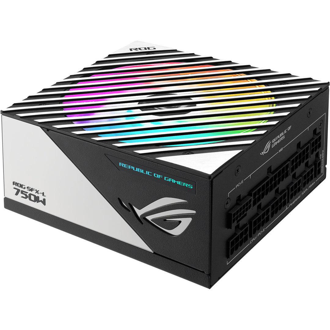 Asus | Power Supply SFX 750W 80+ Platinum ARGB SFX-L ATX 3.0 | ROG-LOKI-750P-SFX-L-GAMING
