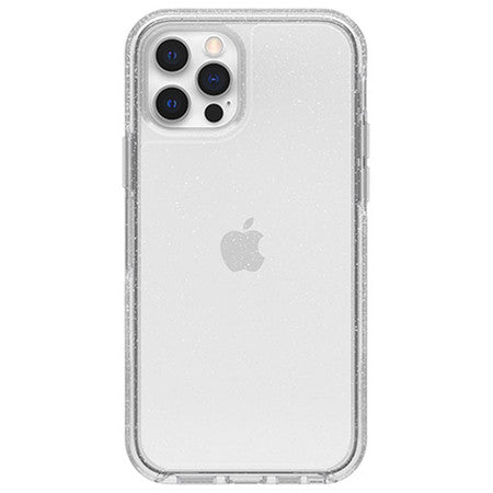 Otterbox | iPhone 12/12 Pro - Symmetry Clear Series Case - Clear/Silver Stardust | 120-3404
