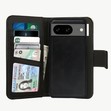 Caseco | 5th Ave MagSafe Wallet Case Google Pixel 8 - Black | C31B6-01