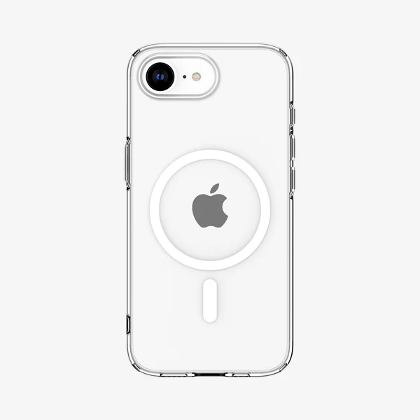 Spigen | Crystal Flex MagFit for iPhone 16e - Clear White | SGPACS09127