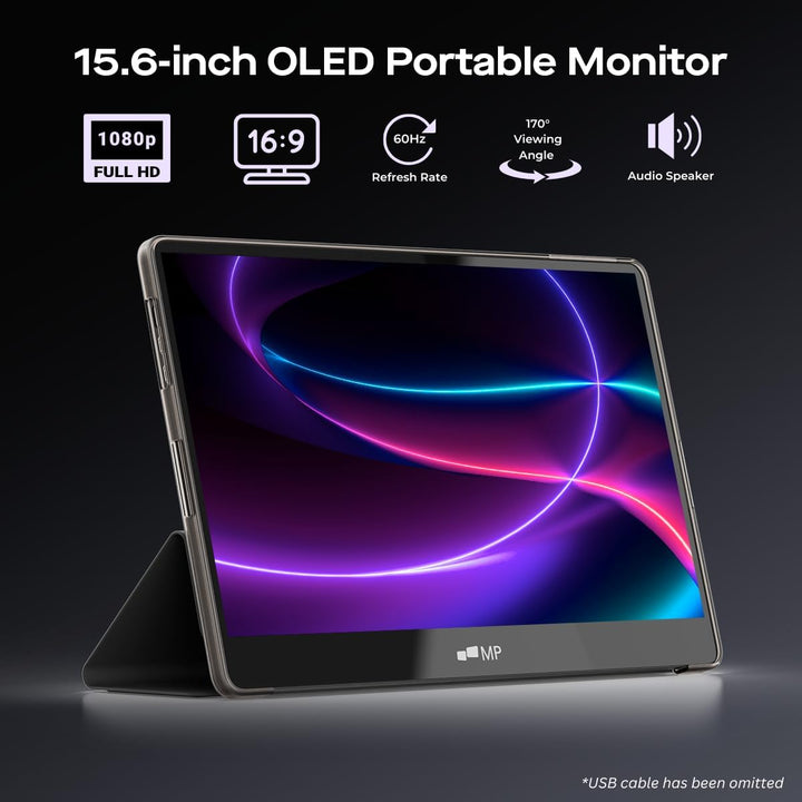 Mobile Pixels | Monitor Glance Plus 15.6" FHD OLED - Black | MP-101-1012P01