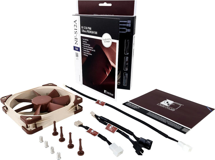 Noctua | 120mm Cooling Fan - Brown | NF-S12A PWM