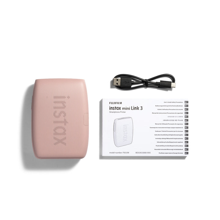 Fujifilm | Instax Mini Link 3 Smartphone Printer - Rose Pink | 600024051