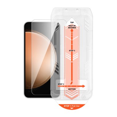HyperGear | Tempered Glass Screen Protector Samsung Galaxy S23 FE w/ Easy Installation Applicator Tray | 16101