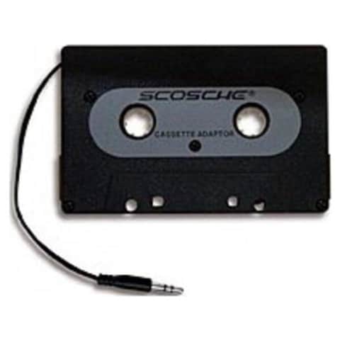 Scosche | Universal Cassette Adapter with 3.5mm Input 4ft | 51125
