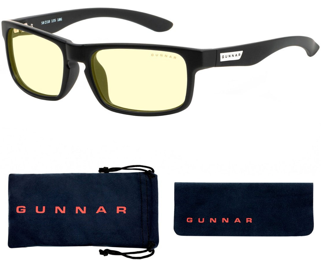 Gunnar | Enigma Blue Light Glasses, Onyx Frame | ENI-00101