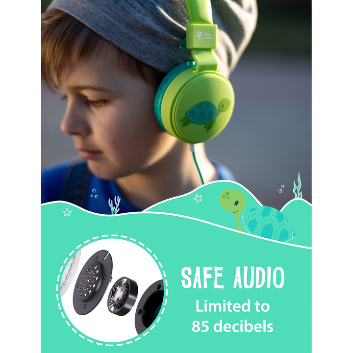 Planet Buddies | Milo the Turtle Wired Headphones | 52863