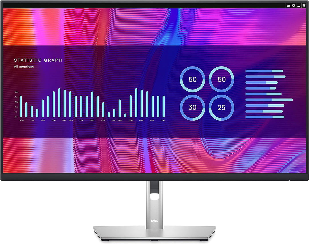Dell | Monitor 32" QHD LCD - 1xHDMI 2xDP 1xUSB-C 4xUSB-A 1xRJ45 | P3223DE