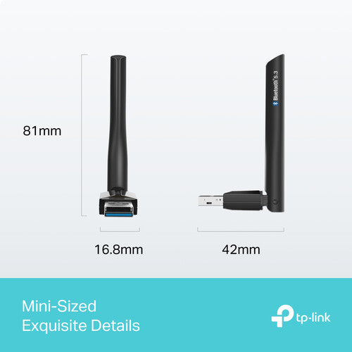 TP-Link | UB500 Plus Long Range Bluetooth USB Adapter - Black | UB500 PLUS