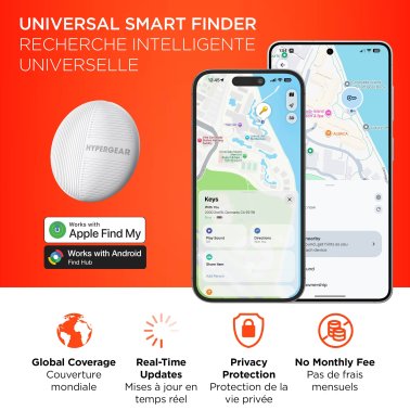 HyperGear | Hypertag Universal Smart Finder Tracker IOS + Android - White | 16477