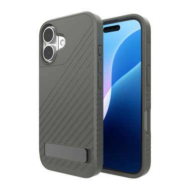 ZAGG | Denali GrapheneSnap Kickstand Case iPhone 16 - Thyme | 15-13405