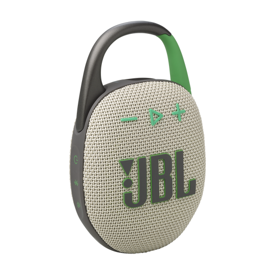 JBL | Clip 5 Waterproof Bluetooth Wireless Speaker - Sand | JBLCLIP5SANDAM