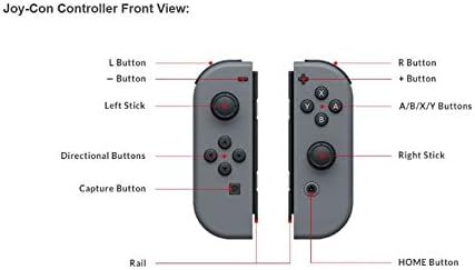 Nintendo | Switch Left and Right Joy-Con Controllers - Grey | HACAJAAAA