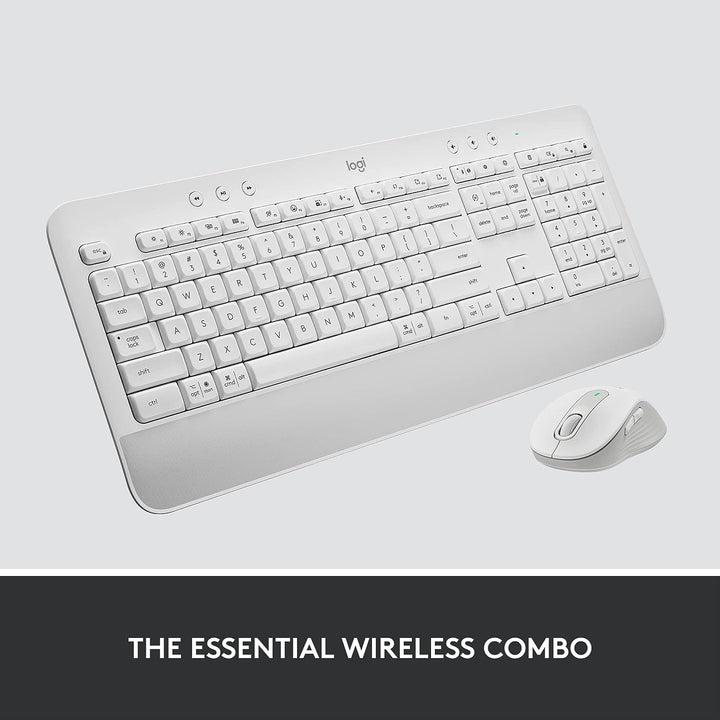 Logitech | Signature MK650 Keyboard and Mouse Combo White | 920−011018