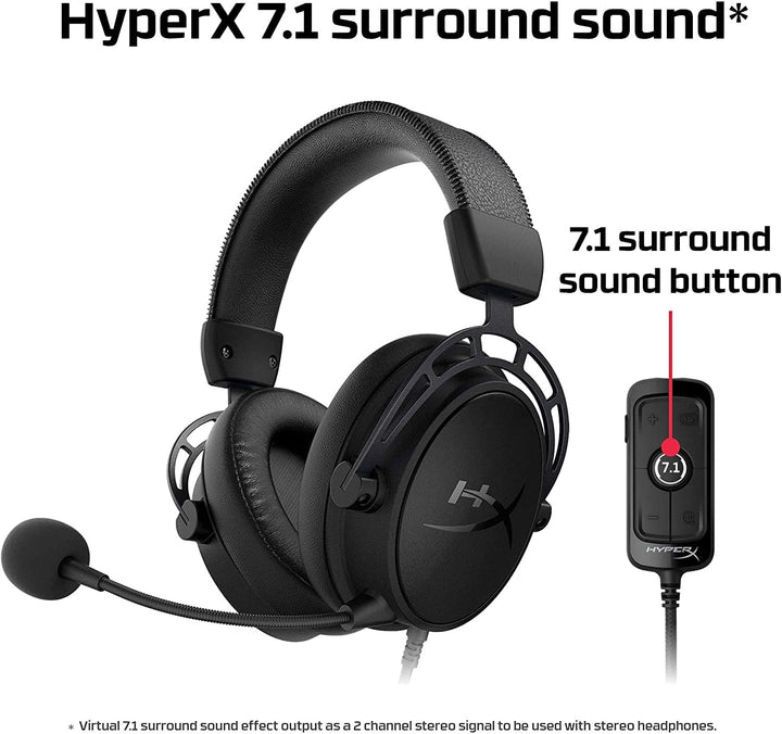 HyperX | Cloud Alpha - Wired Gaming Headset - Black | 4P5K7AA