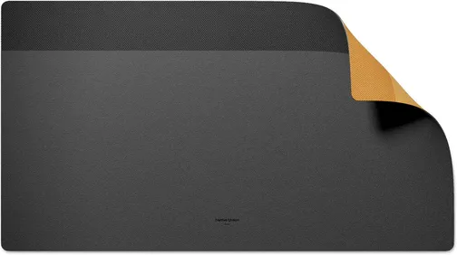 Native Union | Desk Mat Desk Pad 25.6 x 14.17 " - Black/Kraft |  DESK-MAT-BLKKFT