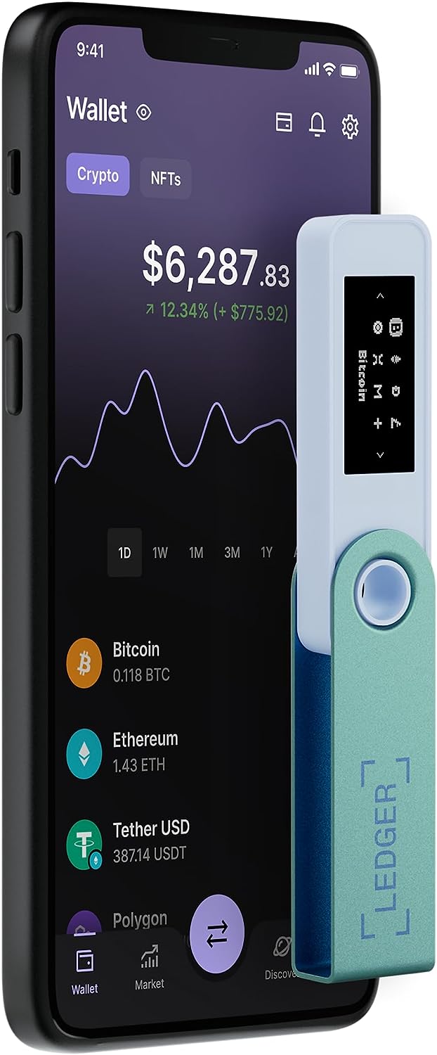 Ledger | Nano S Plus Crypto Wallet - Pastel Green | NSP-PastelGreen