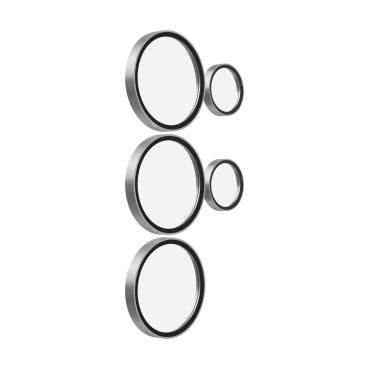 ZAGG | InvisibleShield Glass Elite Camera Rings Lens Protector for Samsung Galaxy S26 Ultra - Silver | 0200121135