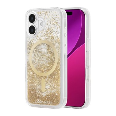 Case-Mate | Waterfall MagSafe iPhone 17 Case - Gold | CM057386