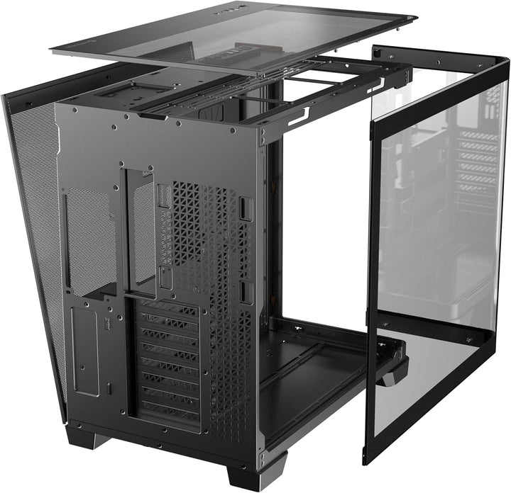 Antec | Curve Wood Full Tower Tempered Glass E-ATX - Black | C8 CURVE WOOD
